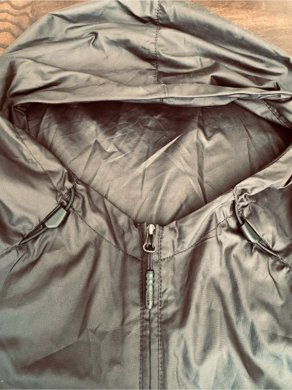 The North Face Women’s WINDWALL Windbreaker Jacket - Black & Olive Size Lrg NWOT